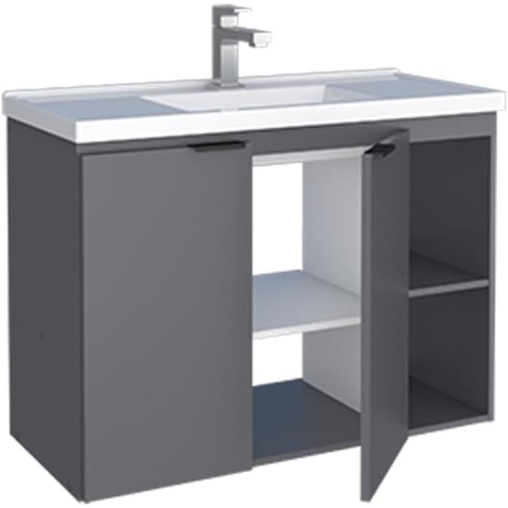 MUEBLE BAÑO ASTER 80 GRIS