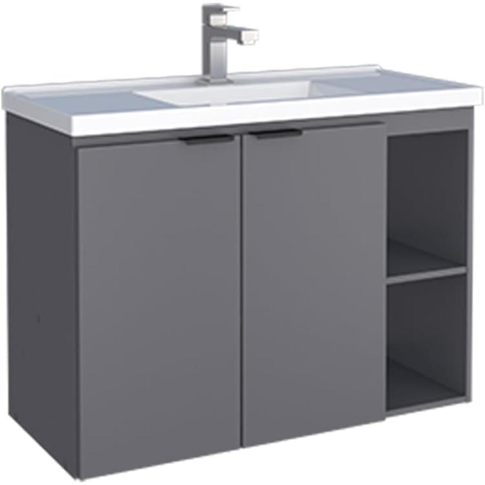 MUEBLE BAÑO ASTER 80 GRIS