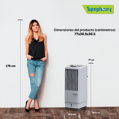Enfriador Evaporativo de Aire DIET 8T