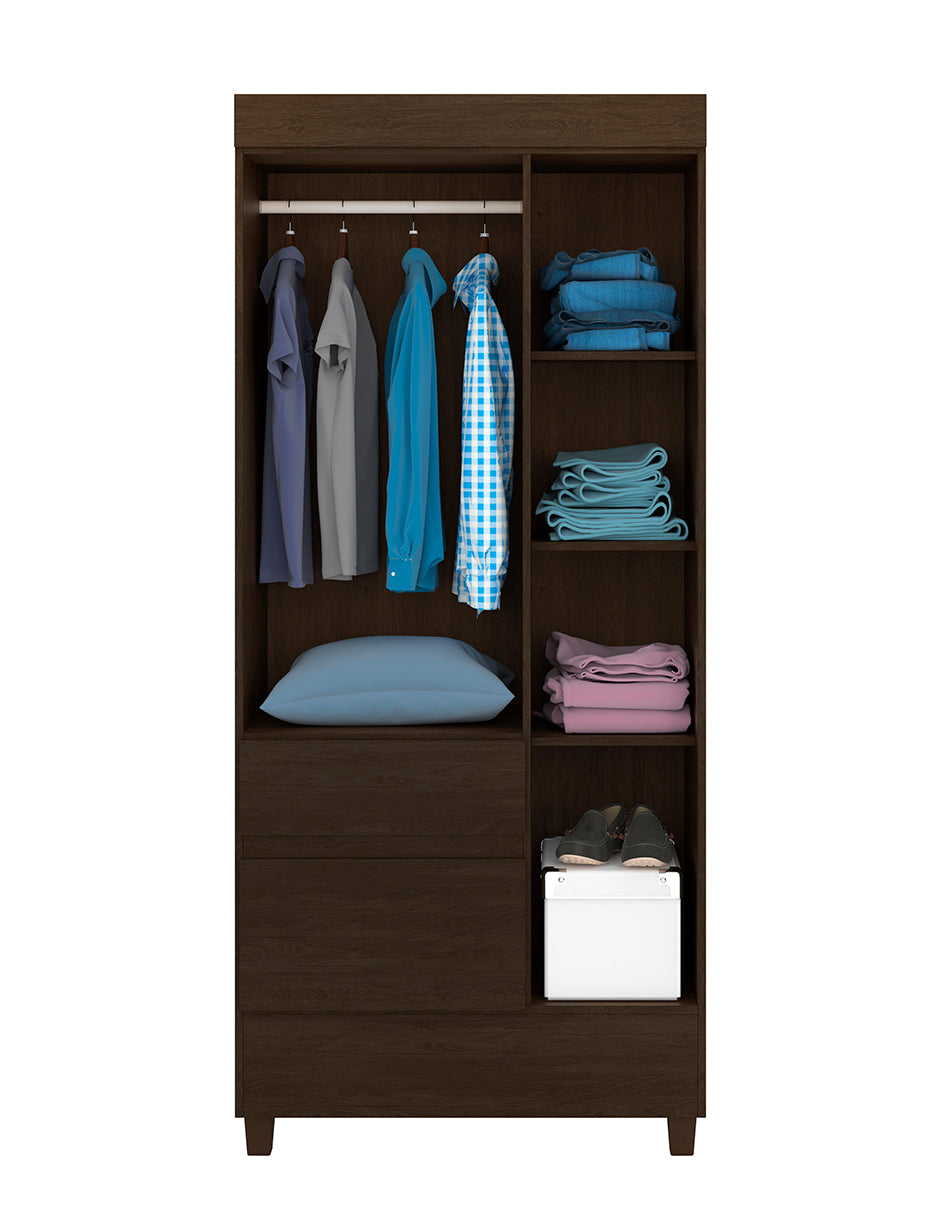 MUEBLE ROPERO 3 PUERTAS LINEA WIND MODELO 32860-105