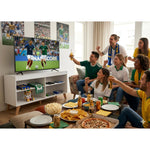 Mueble de Tv 55″ Madik con 4 nichos blanco 147x72x40cm