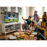 Mueble de Tv 55″ Madik con 4 nichos blanco 147x72x40cm
