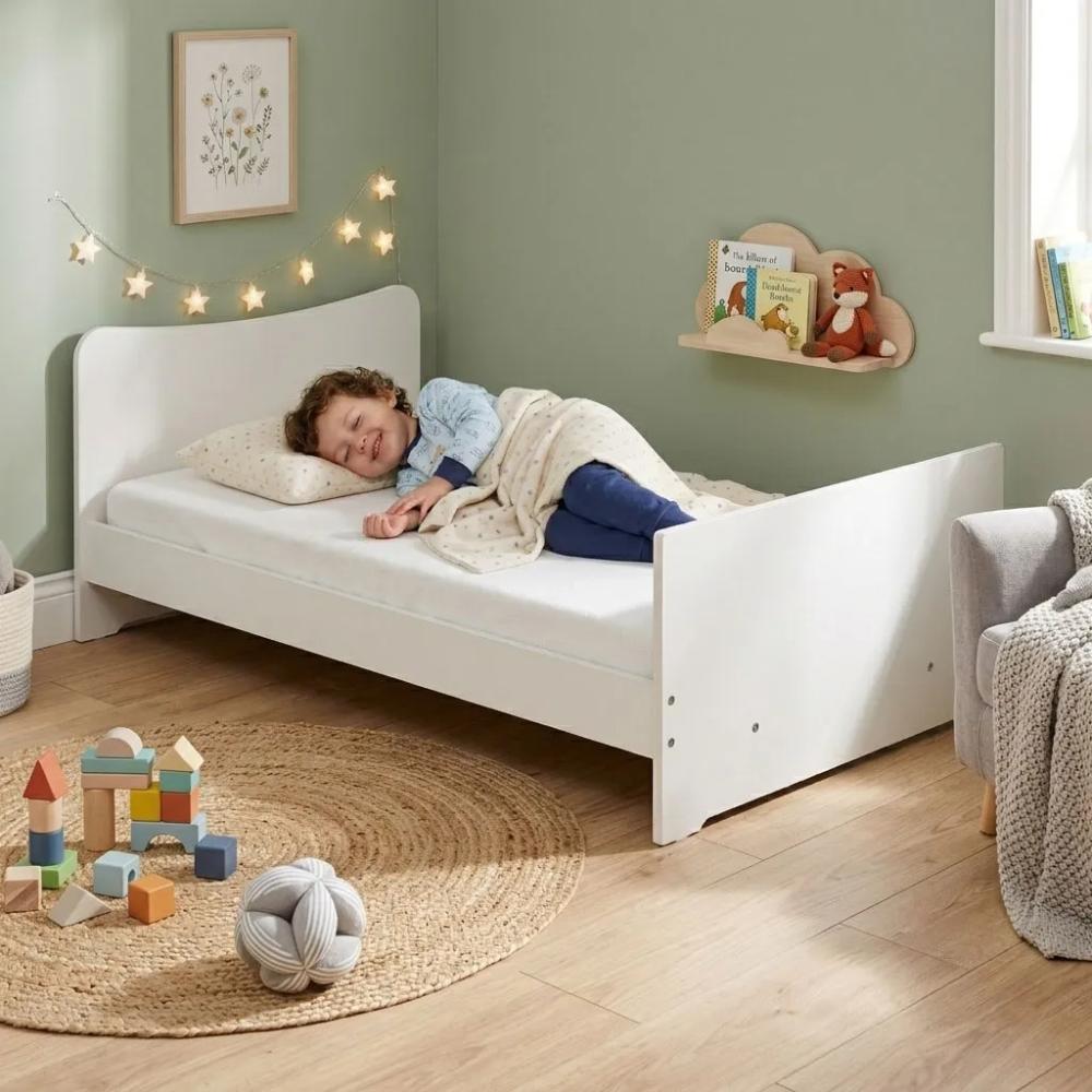 Cuna Multifuncional Madik Convertible 4 en 1 color blanco