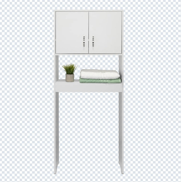 Gabinete de Baño Apolis MADIK color Blanco, puertas y repisas