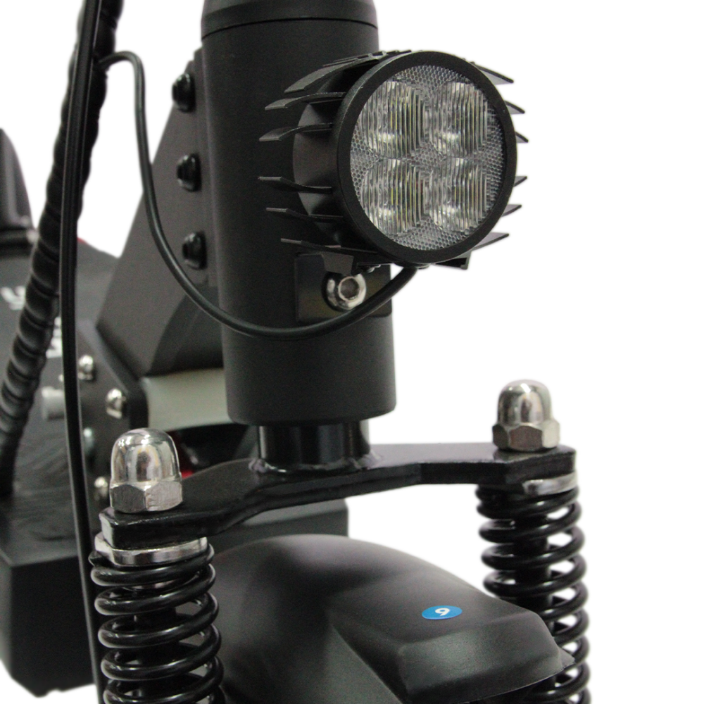 Scooter Eléctrico Roue Y2 1000W Plegable Con Asiento y LED Velocidad 55km/h