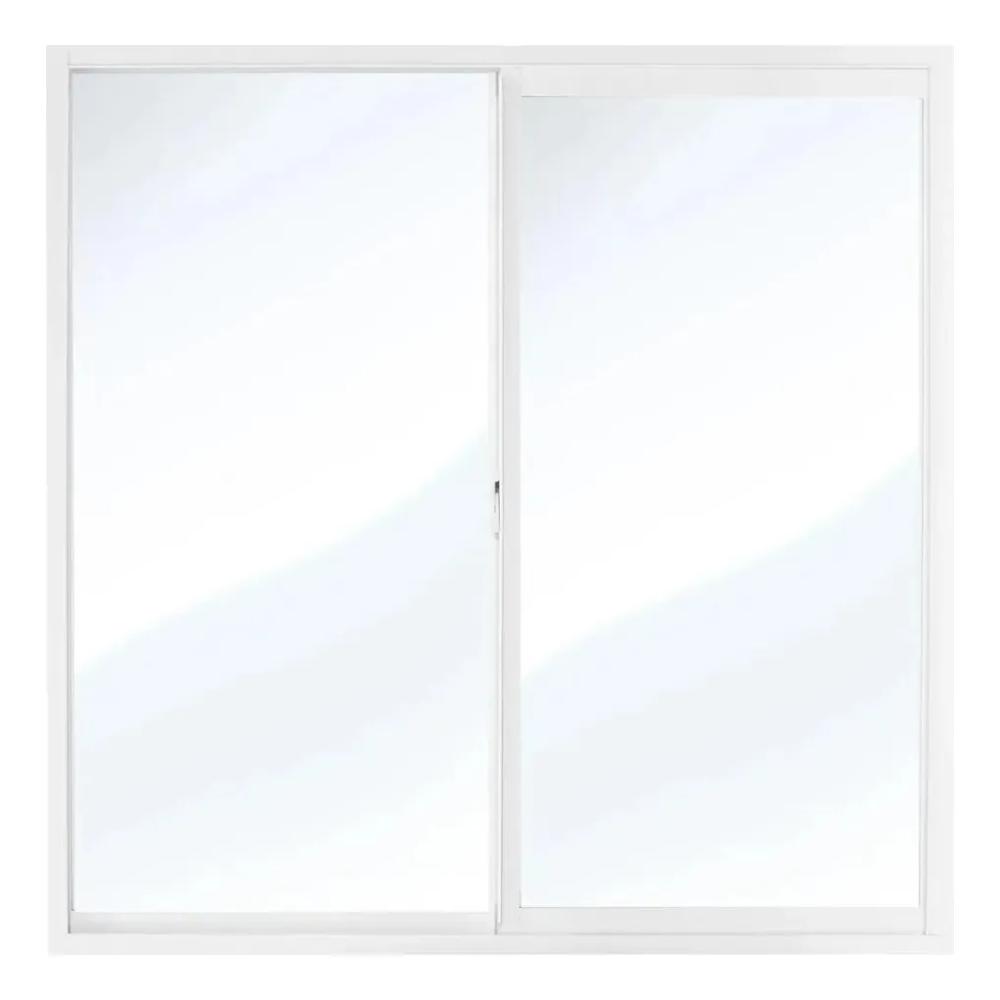 VENTANA ALUMINIO 1.5″ 100X100 CRISTAL CLARO 3MM
