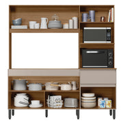 Cocina Integral Completa Madik Color Amaranto