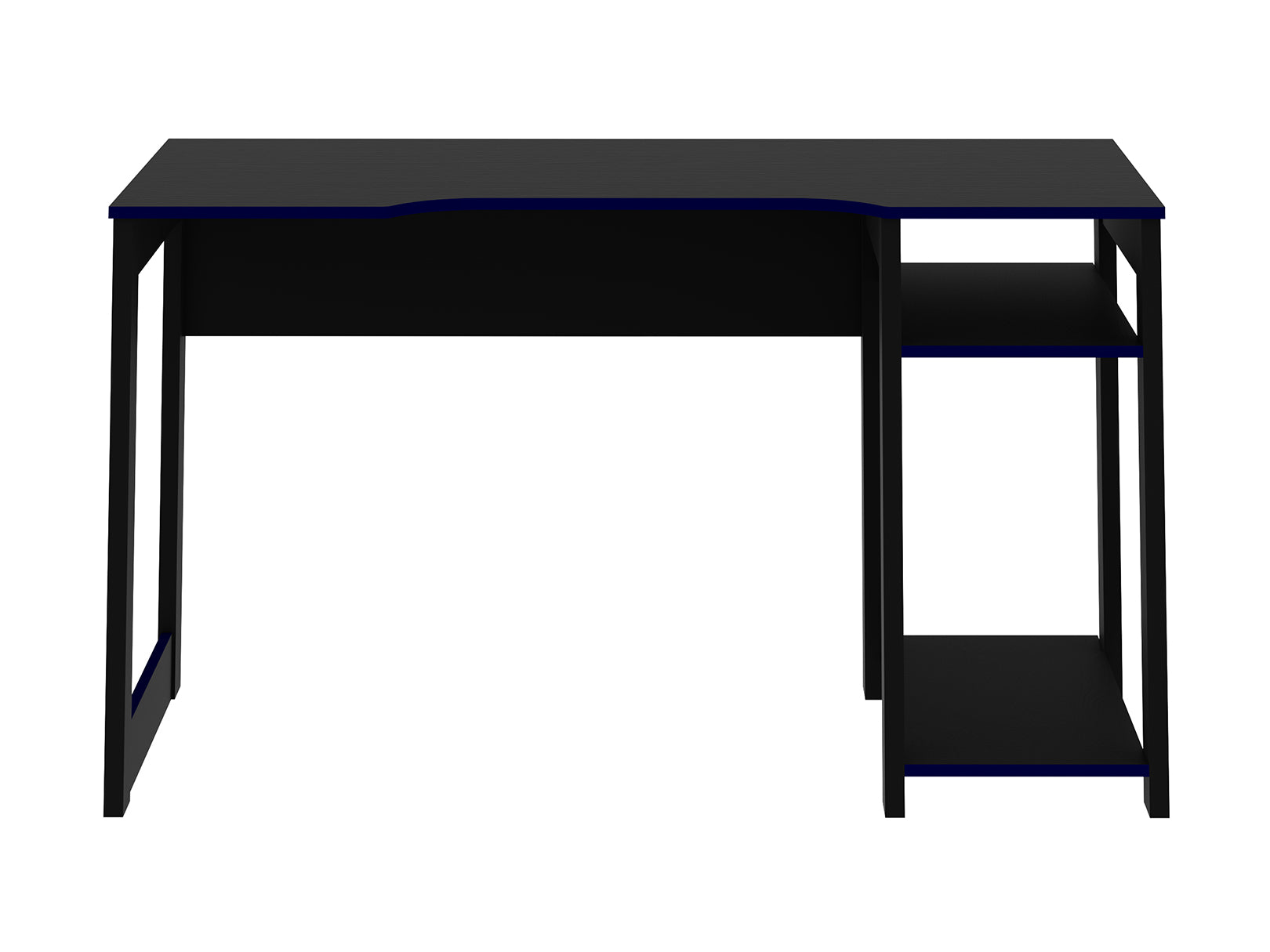 Mueble Escritorio/Mesa Gamer Negro/Azul