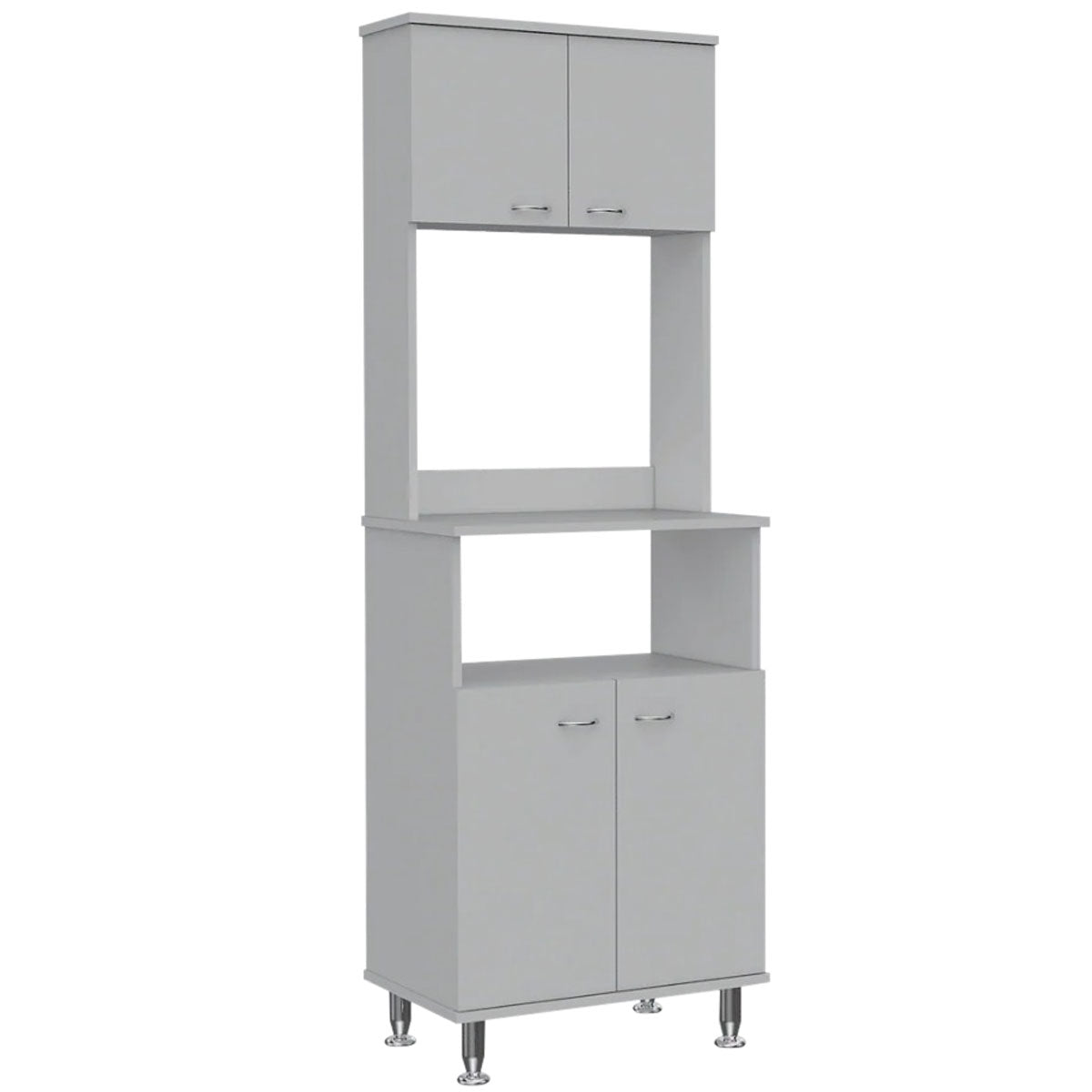 Mueble Alacena para Cocina Madik Blanco con 4 puertas y 4 estantes