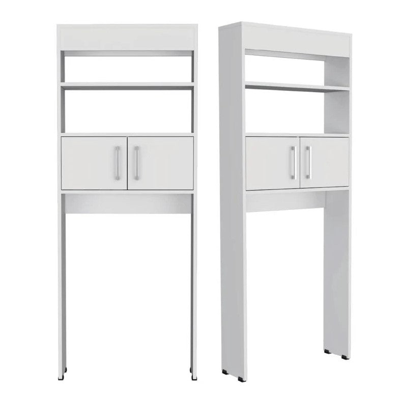Gabinete de Baño MADIK Oporto Blanco Ahorrador de espacio X2