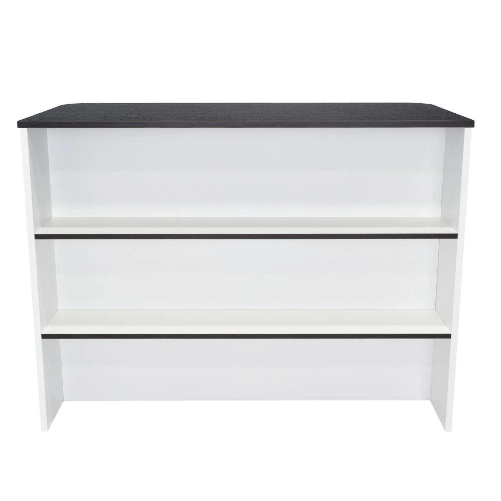 Madik Barra de Cocina Moderna – Isla de Cocina con 2 Entrepaños 120 x 90 x 60 cm
