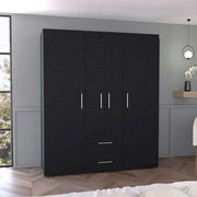 Closet Bariloche Bombay Eco Madik Wengue Multiples Entrepaños