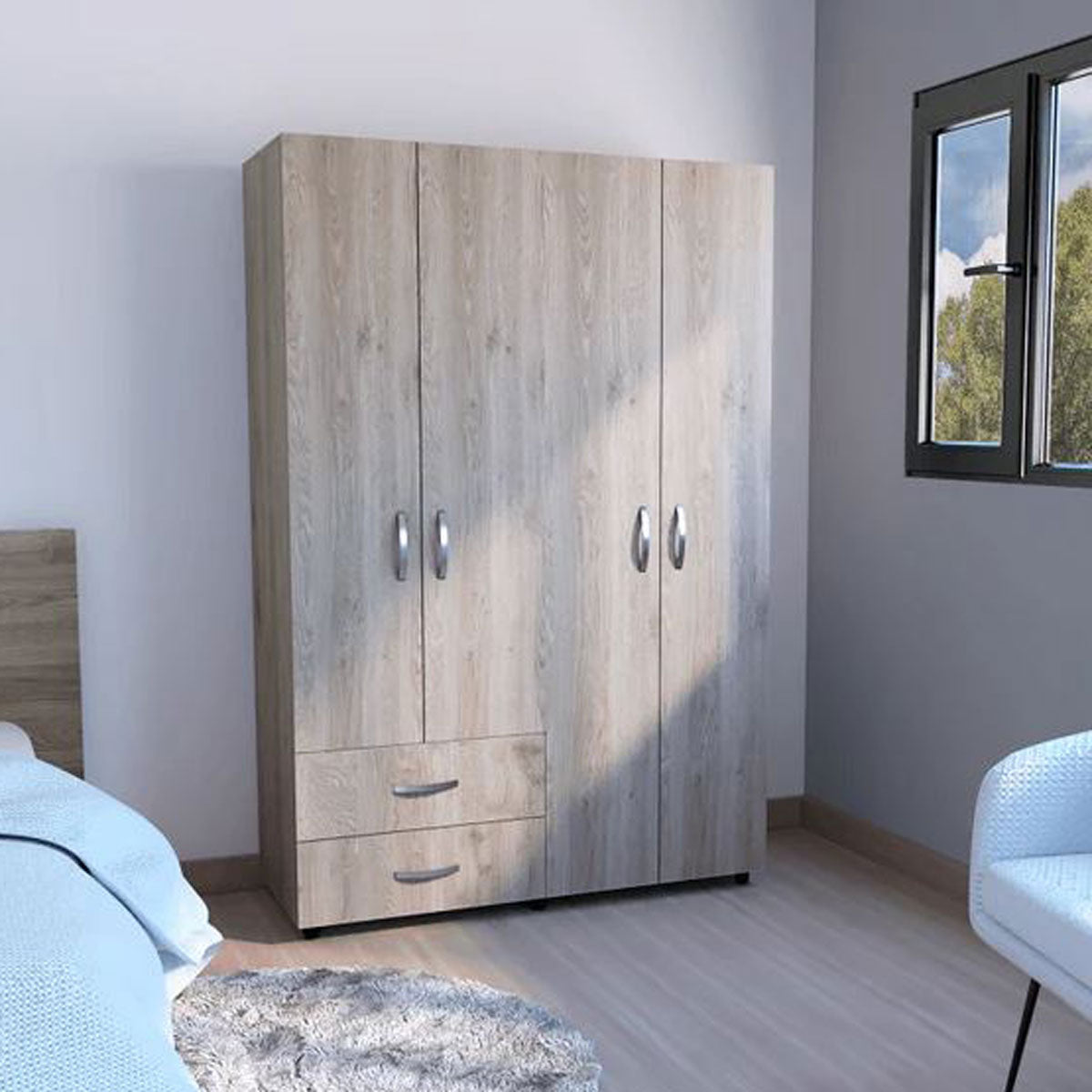 Closet Arkola Madik Humo y Blanco Duqueza
