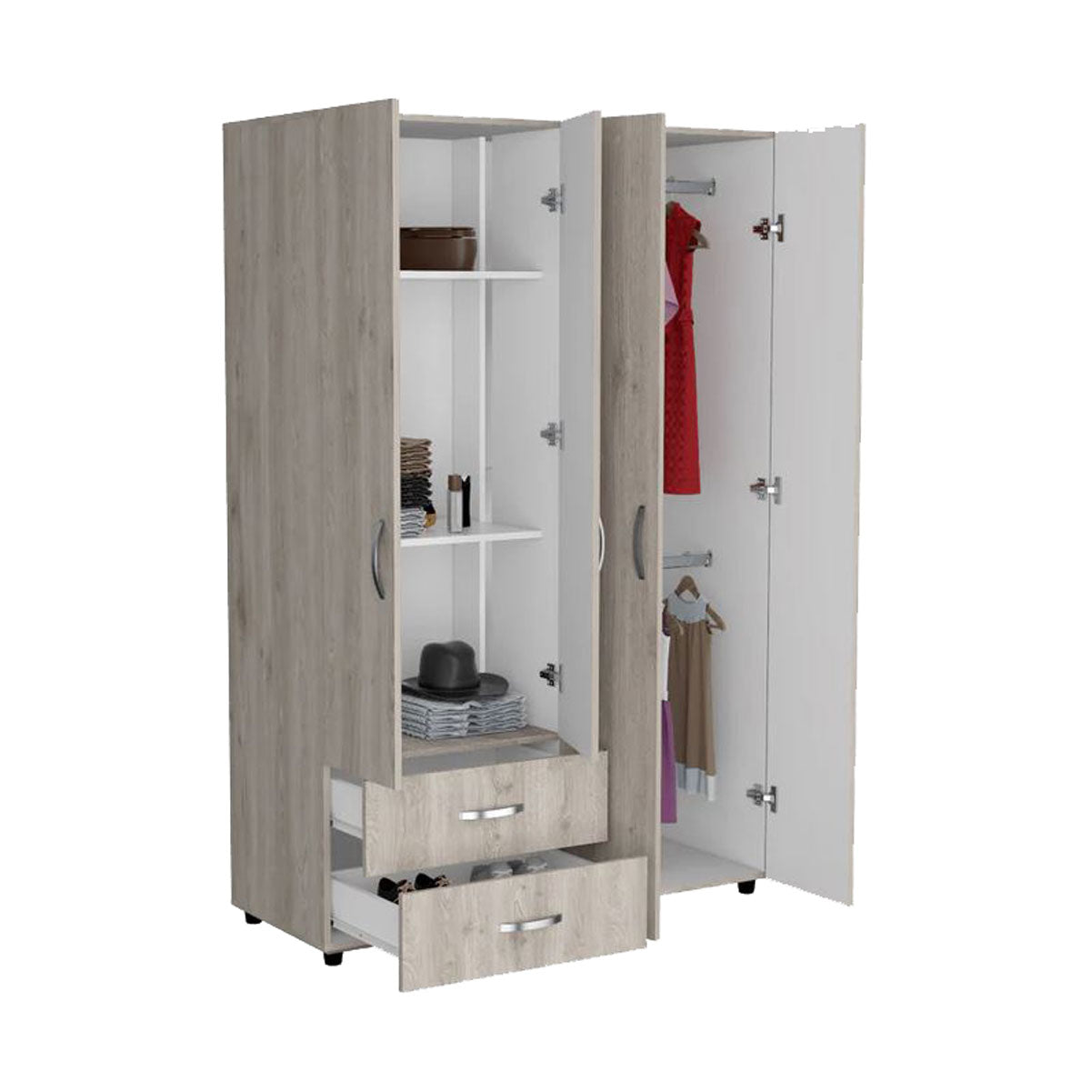 Closet Arkola Madik Humo y Blanco Duqueza