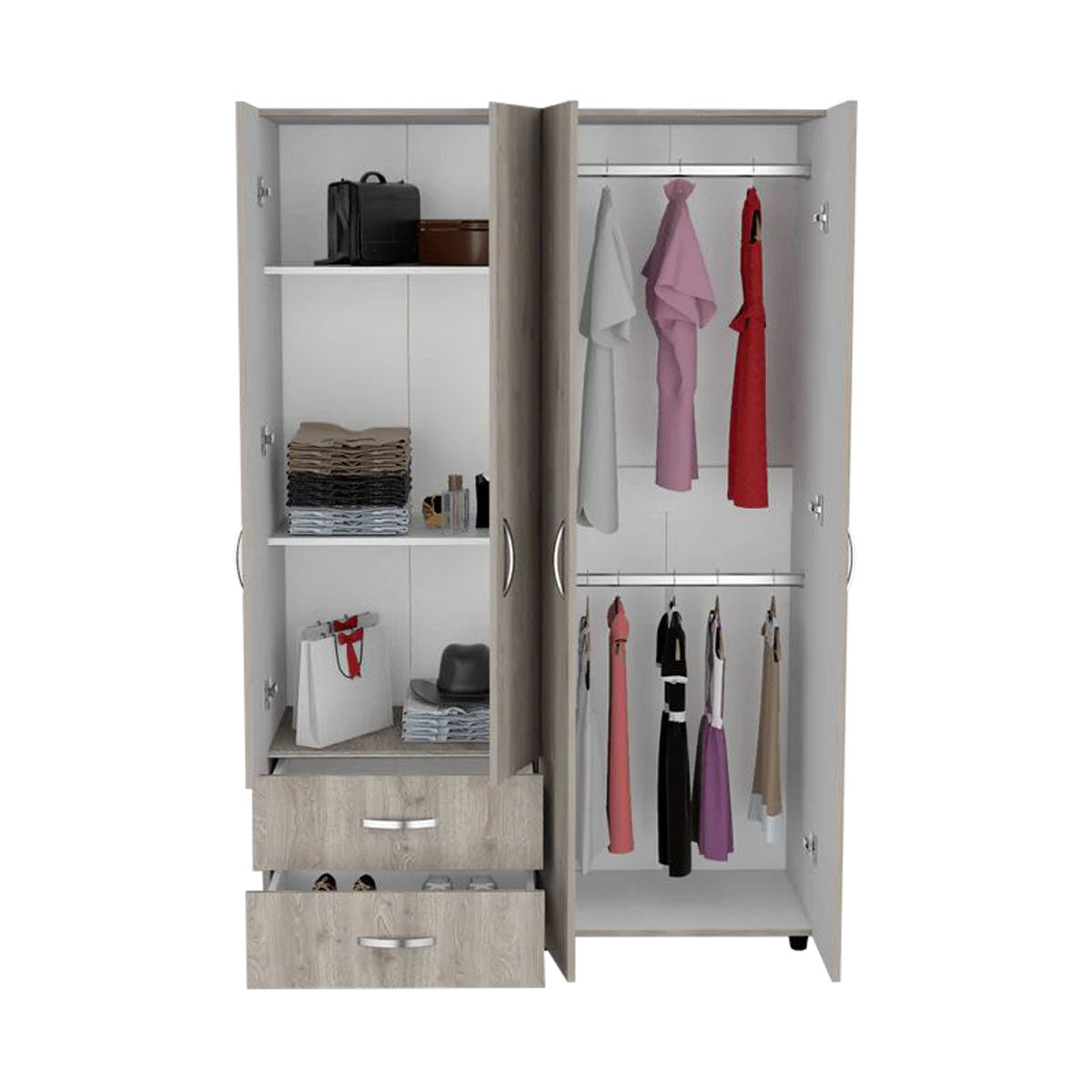 Closet Arkola Madik Humo y Blanco Duqueza