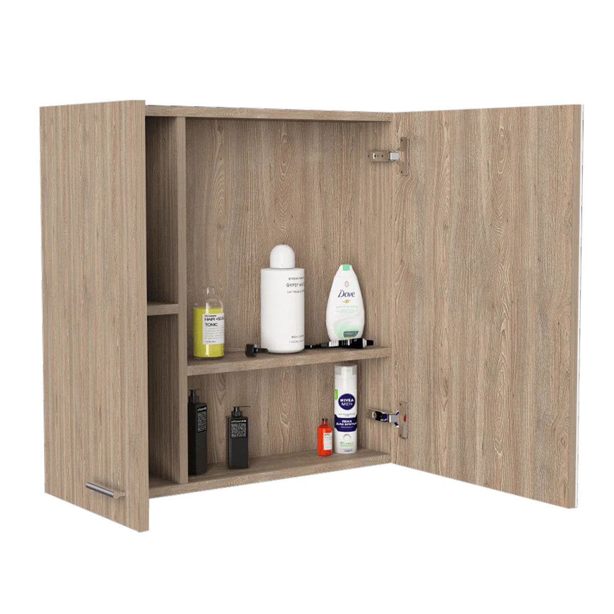 Gabinete de Baño MADIK Apolis  Miel con Puerta Espejo