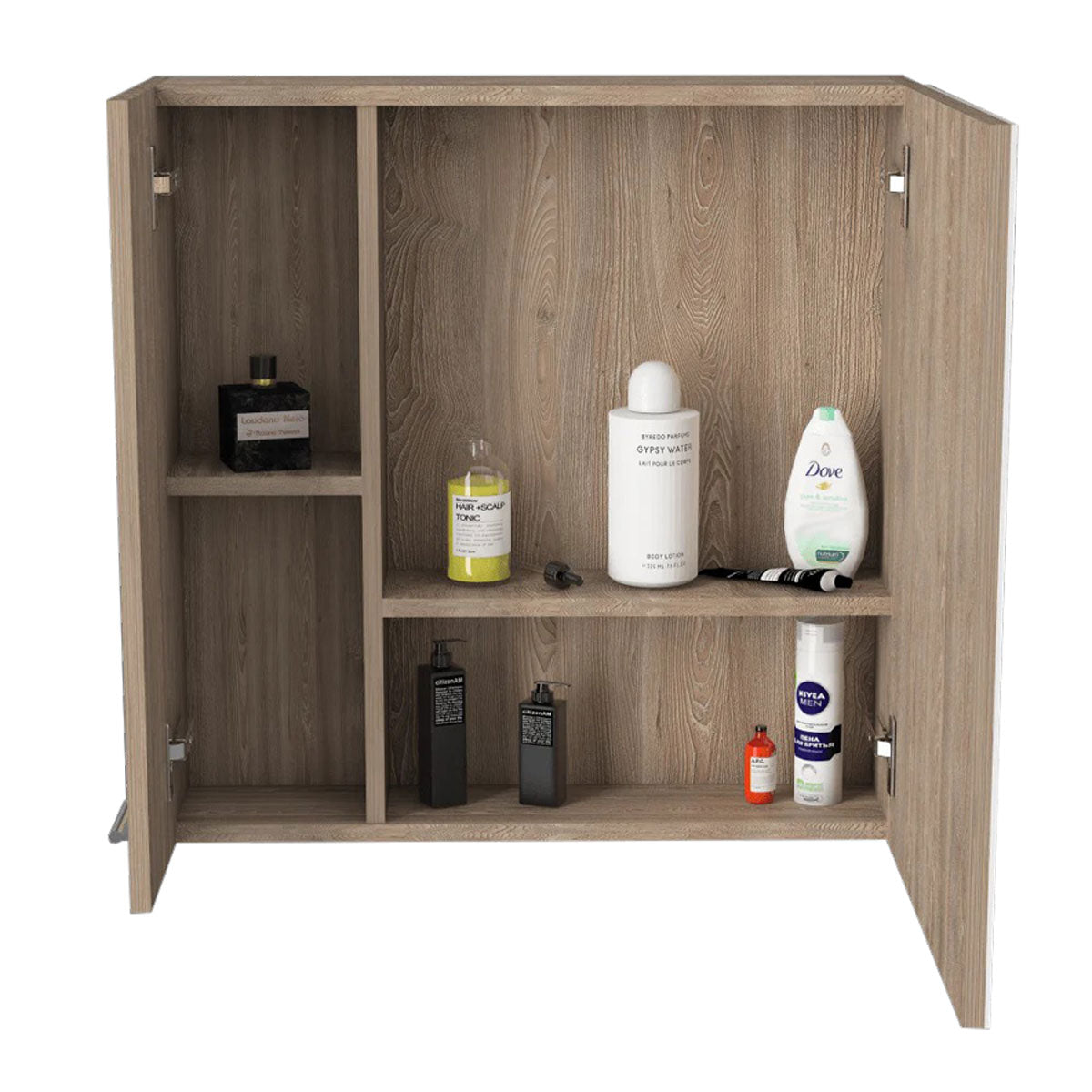 Gabinete de Baño MADIK Apolis  Miel con Puerta Espejo