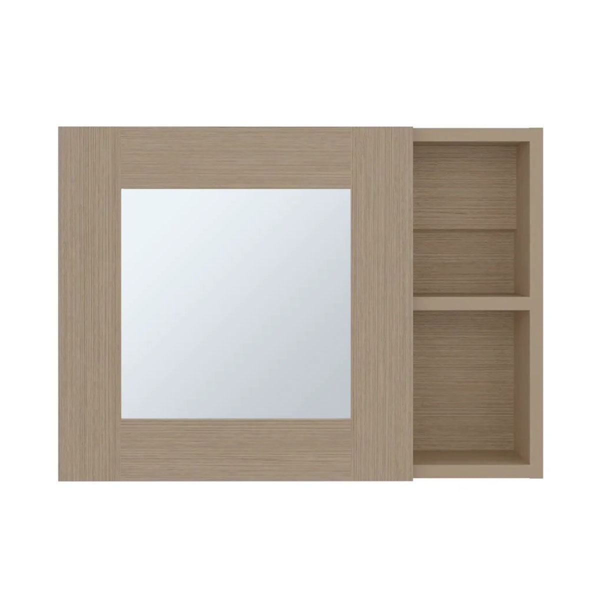 Gabinete de Baño MADIK Rovere Puerta Espejo y Múltiples Entrepaños