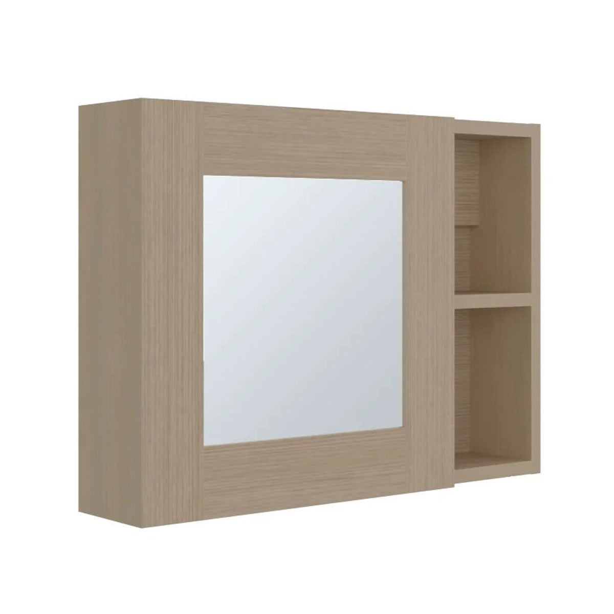 Gabinete de Baño MADIK Rovere Puerta Espejo y Múltiples Entrepaños