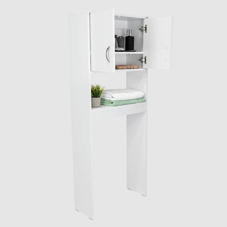 Gabinete de Baño Apolis MADIK color Blanco, puertas y repisas