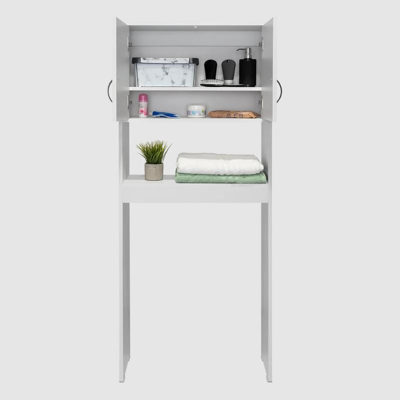 Gabinete de Baño Apolis MADIK color Blanco, puertas y repisas