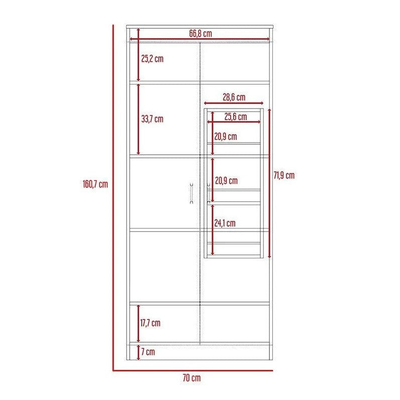 Mueble Alacena MADIK Varese color Blanco