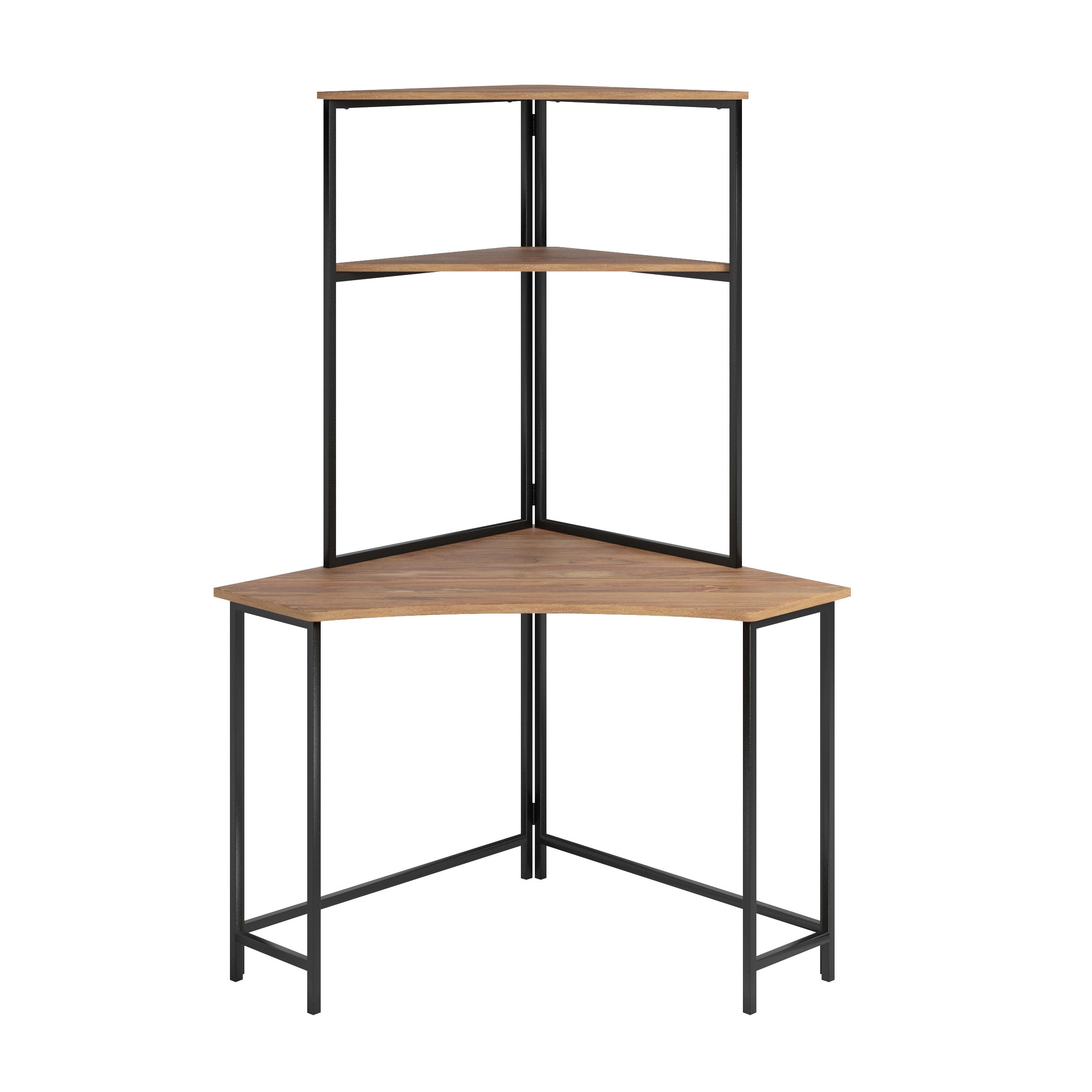 Escritorio Esquinero Base Metal 167x120cm 3 Niveles