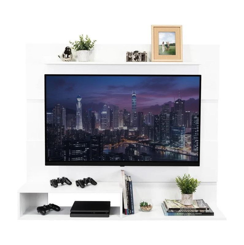 Panel de Tv Ascher MADIK Para TV de Hasta 55″ Color Blanco