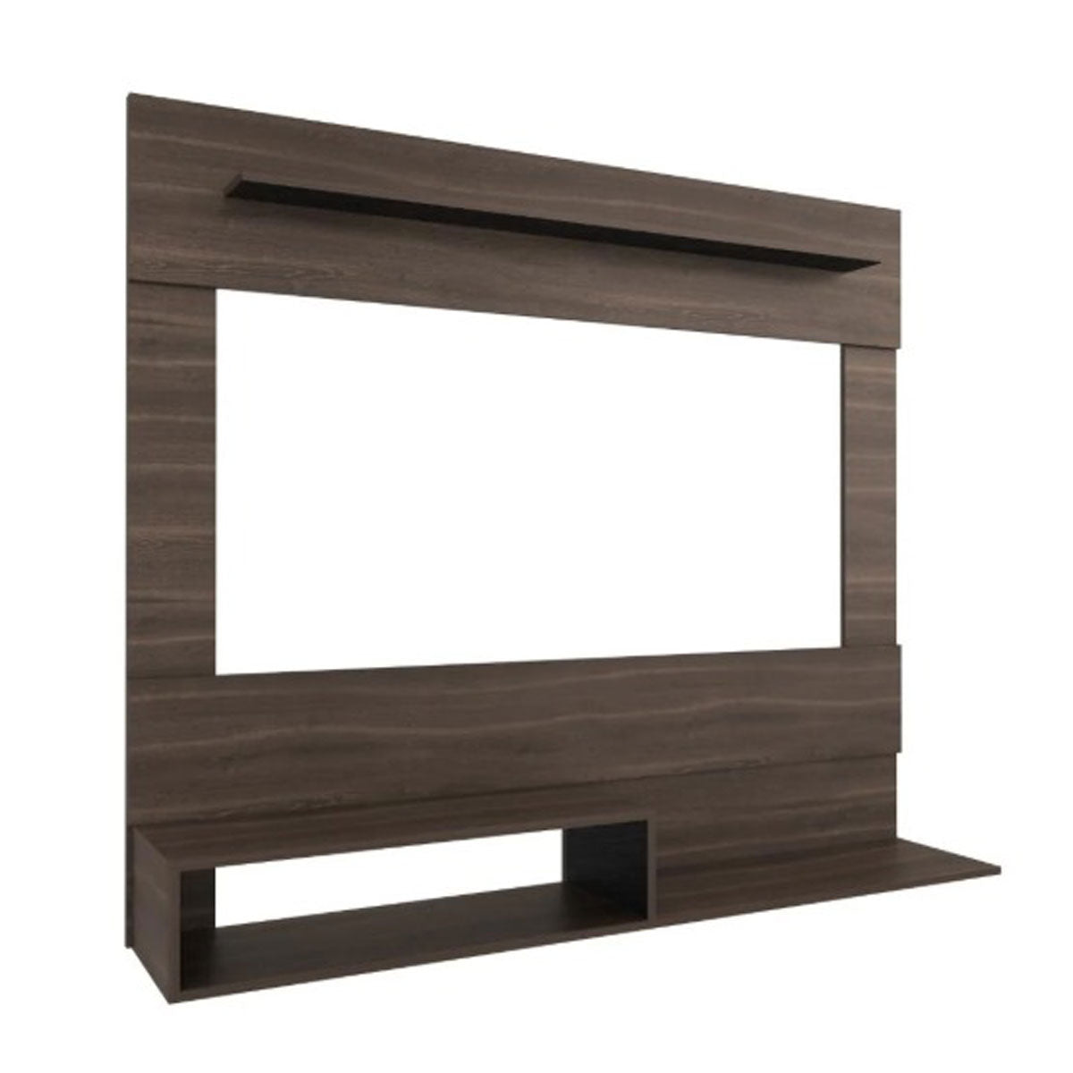 Panel de TV 70″ MADIK color Milan/Wenguecon con repisas