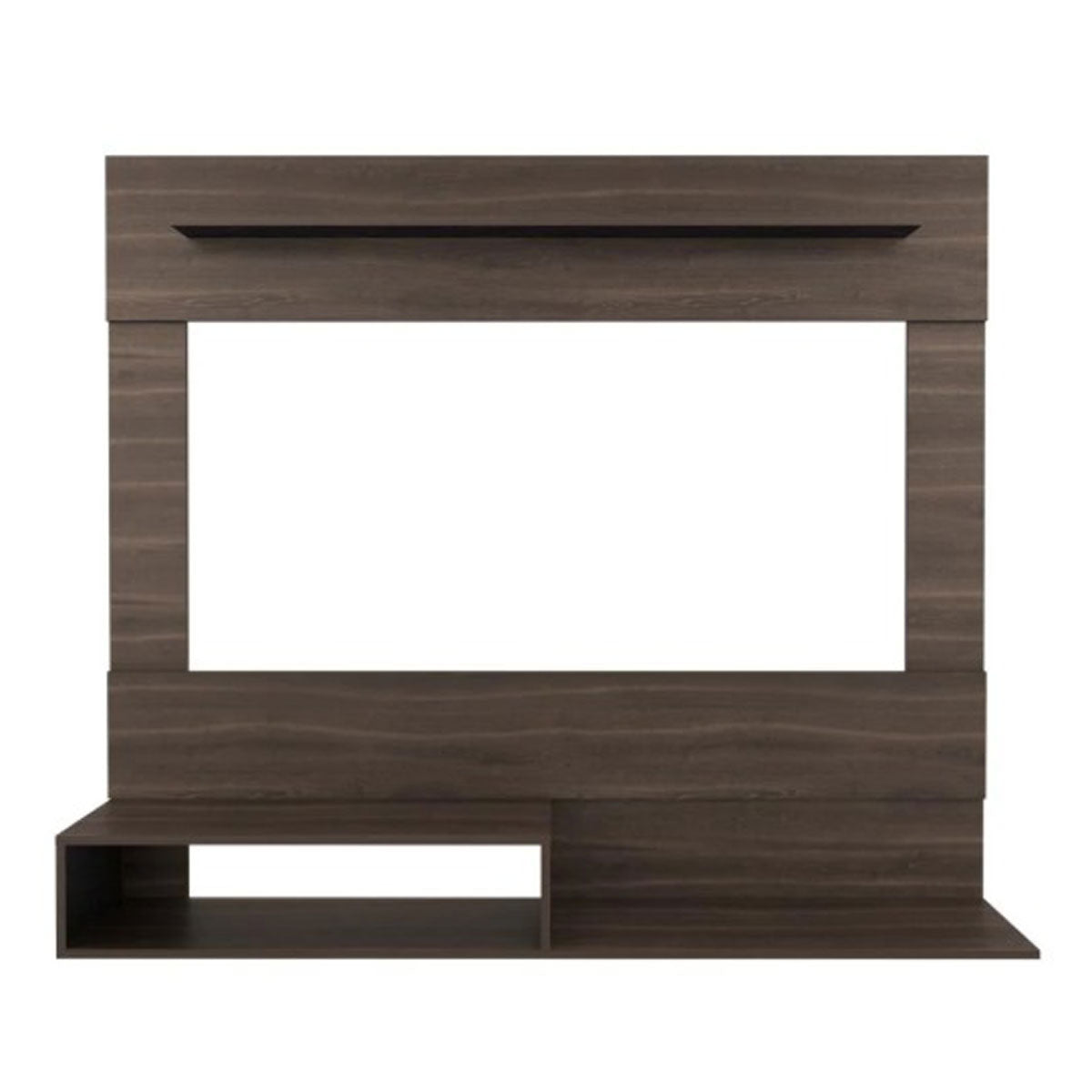Panel de TV 70″ MADIK color Milan/Wenguecon con repisas
