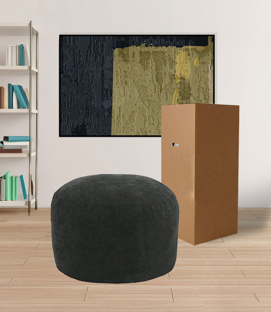 Sillón Puff para adultos con relleno incluido 70x100cm
