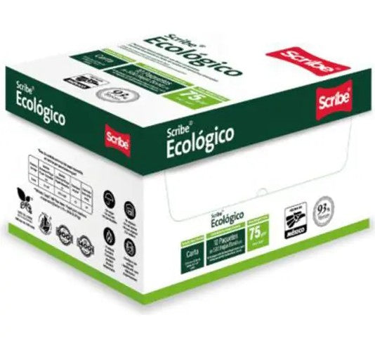 Caja De Papel Cortado Bond Scribe Carta C/5,000 10000005288