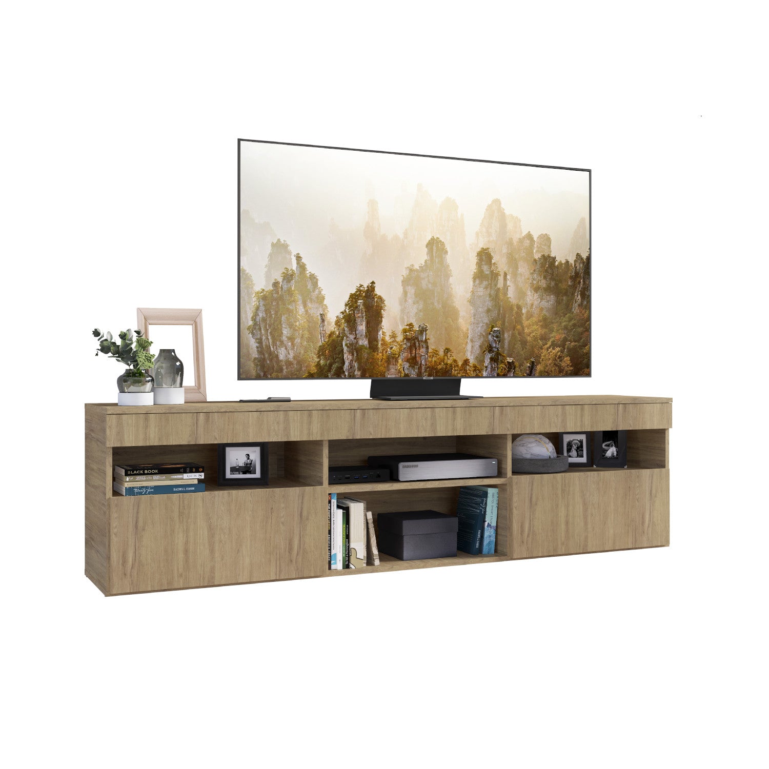 Centro de Entretenimiento para Tv 65″ Color Rustico