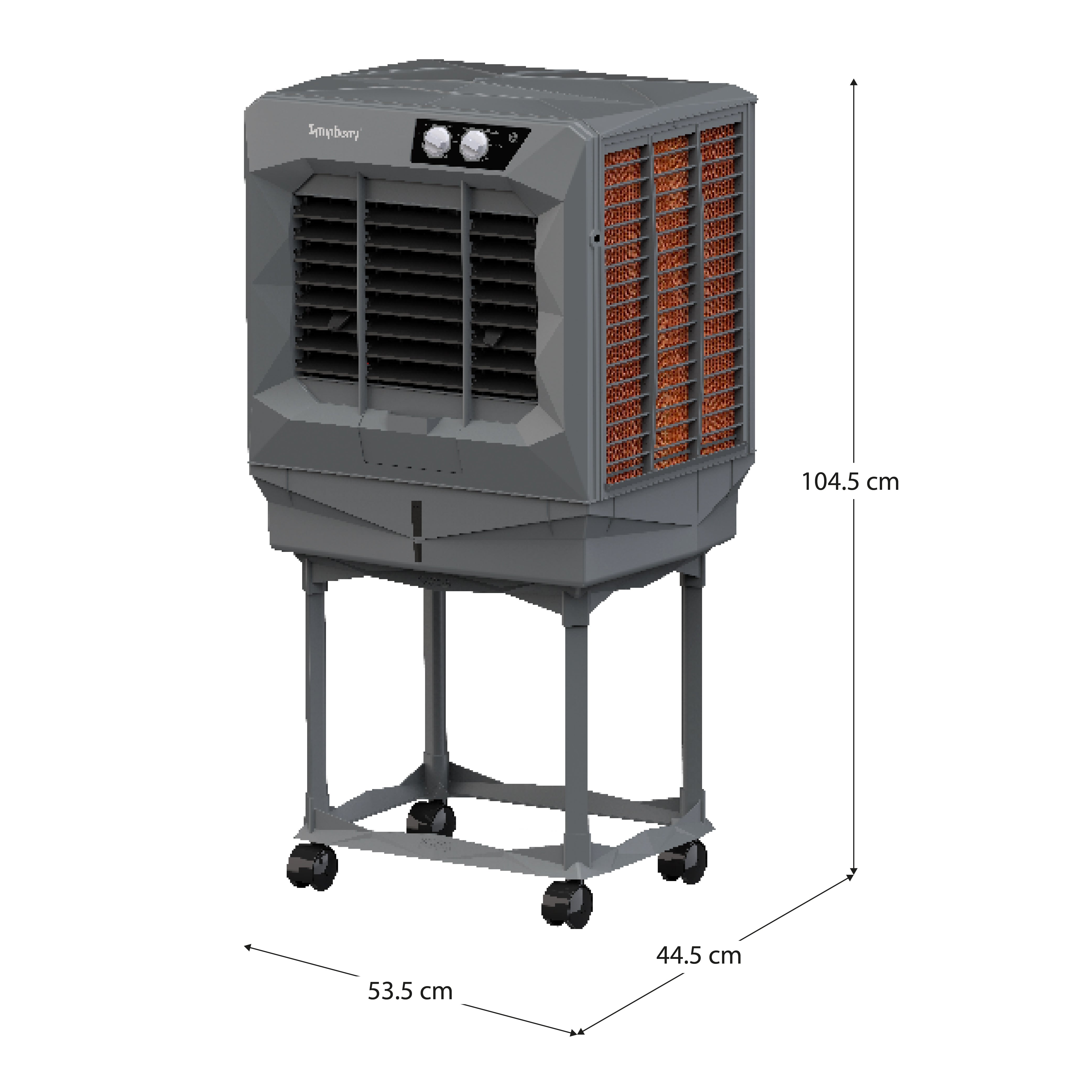 Enfriador de Aire Portátil Color Gris Aeris Diamante Plus
