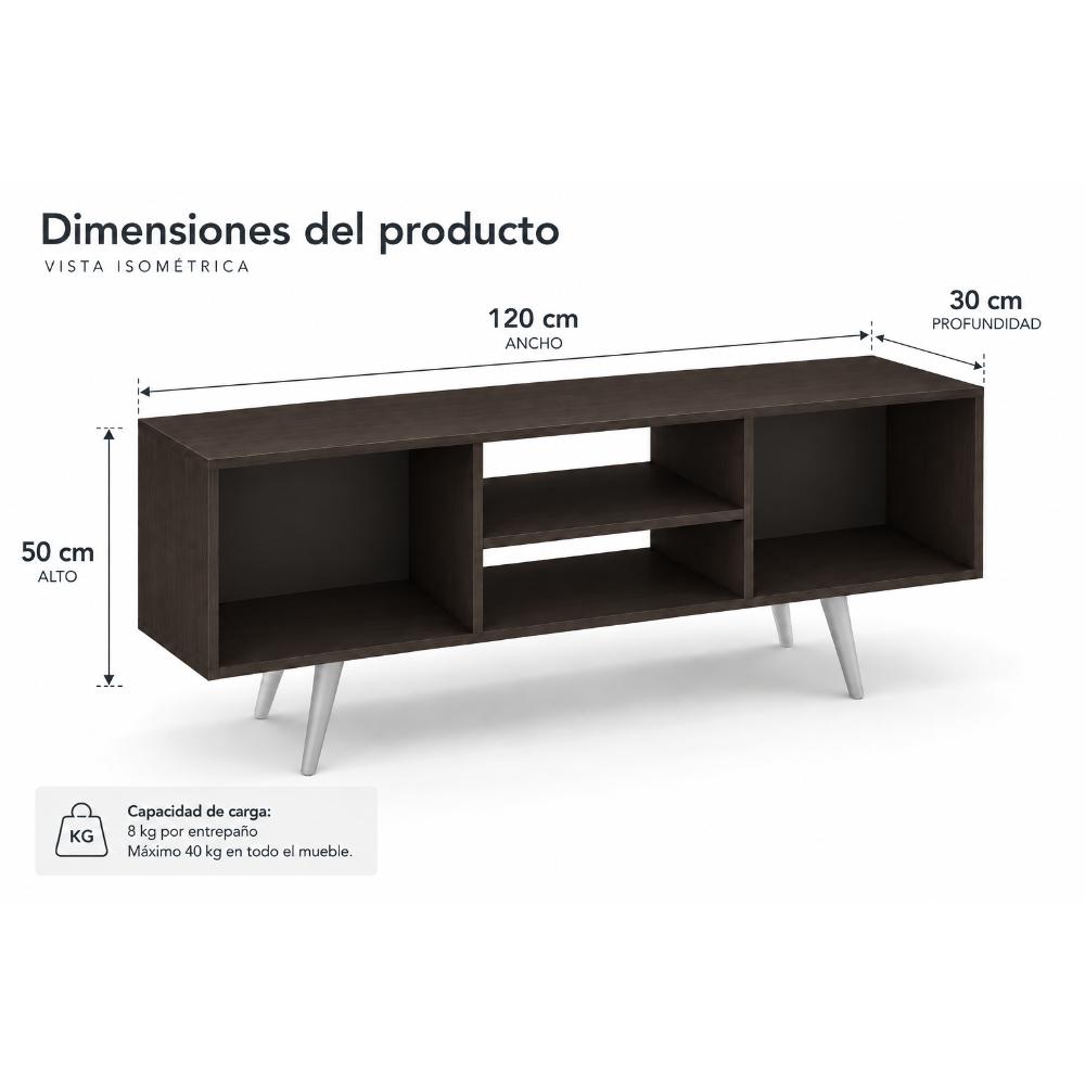 Mueble para TV de 55 pulgadas MADIK Expresso 120 cm